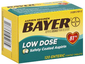 Bayer Aspirin Bottle