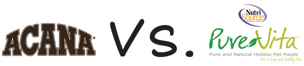 Acana vs Pure Vita