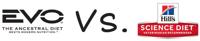 Evo vs Hill's Science Diet