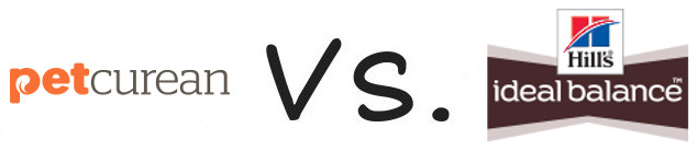 Petcurean vs Hill's Ideal Balance