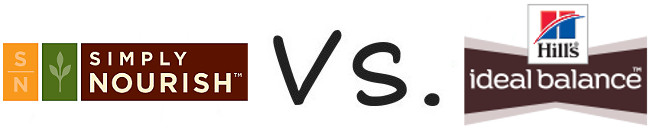 Simply Nourish vs Hill's Ideal Balance