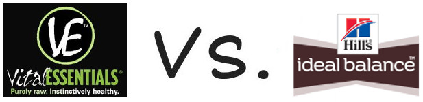 Vital Essentials vs Hill's Ideal Balance