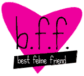 B.F.F. Best Feline Friend Brand Logo