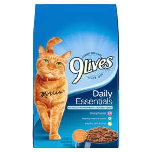 9 Lives Dry Cat Food Daily Essentials