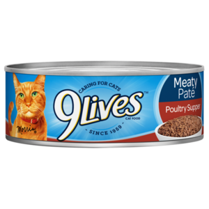 9 Lives Meaty Pate Poultry Supper