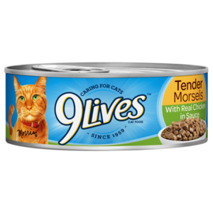 9 Lives Tender Morsels With Real Chicken In Sauce