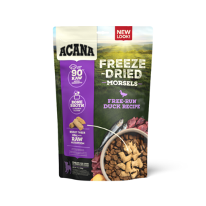 Acana Freeze-Dried Morsels Free-Run Duck Recipe