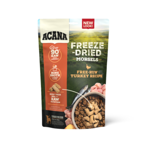 Acana Freeze-Dried Morsels Free-Run Turkey Recipe