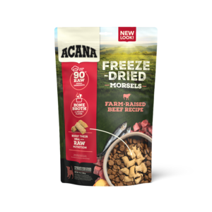 Acana Freeze-Dried Morsels Farm-Raised Beef Recipe