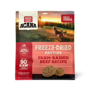 Acana Freeze-Dried Patties Farm-Raised Beef Recipe