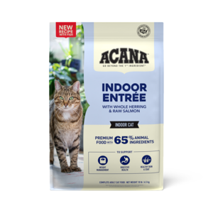 Acana Indoor Entrée With Whole Herring & Raw Salmon