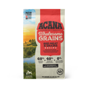 Acana Wholesome Grains Red Meat & Grains Recipe For Dogs