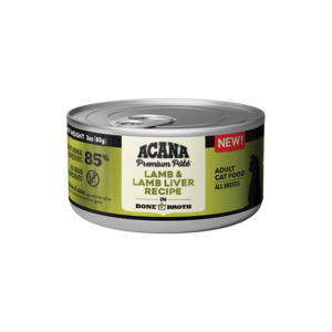 Acana Premium Pâté Lamb & Lamb Liver Recipe In Bone Broth For Adult Cats