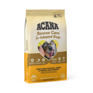 Acana Rescue Care For Adopted Dogs Free-Run Poultry, Liver & Whole Oats Recipe