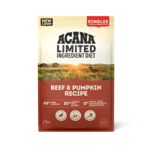 Acana Singles Beef & Pumpkin Recipe (Limited Ingredient Diet)