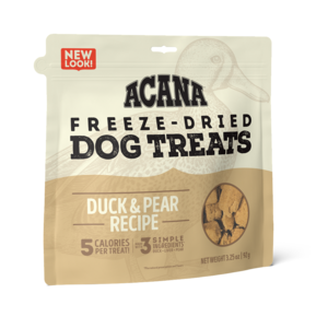 Acana Freeze-Dried Dog Treats Duck & Pear Recipe