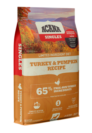 Acana Singles Turkey & Pumpkin Recipe (Limited Ingredient Diet)