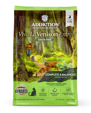 Addiction Dry Cat Food Viva La Venison Entrée