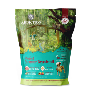 Addiction Raw Dehydrated Dog Food Perfect Summer Brushtail