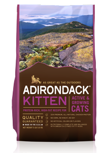Adirondack Classic Kitten Protein-Rich, High-Fat Recipe For Active & Growing Cats