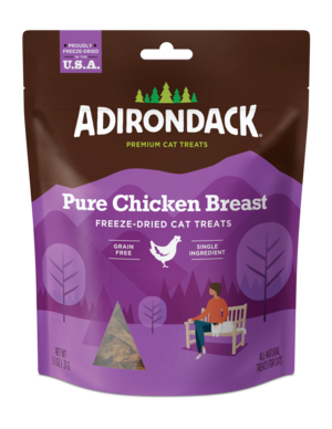 Adirondack Freeze-Dried Cat Treats Pure Chicken Breast