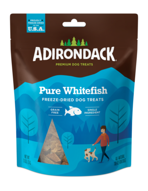 Adirondack Freeze-Dried Dog Treats Pure Whitefish
