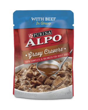 Alpo Gravy Cravers With Beef In Gravy
