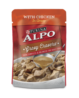 Alpo Gravy Cravers With Chicken In Gravy