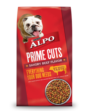 Alpo Prime Cuts Savory Beef Flavor