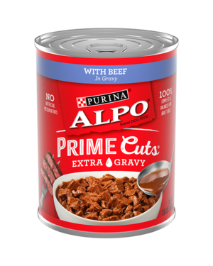 Alpo Prime Cuts Extra Gravy With Beef In Gravy