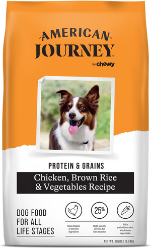 American Journey Active Life Chicken Brown Rice Vegetables Recipe Review Rating Pawdiet
