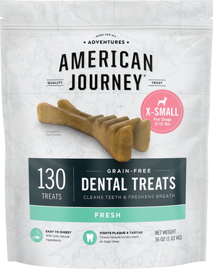 American Journey Dental Treats Fresh Flavor For Extra Small Dogs