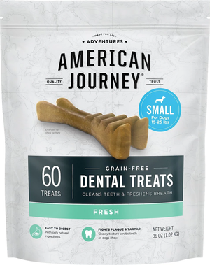 American Journey Dental Treats Fresh Flavor For Small Dogs