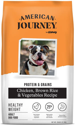 American Journey Protein & Grains Chicken, Brown Rice & Vegetables Recipe For Healthy Weight