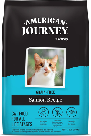 American Journey Grain-Free Dry Cat Food Salmon Recipe