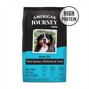 American Journey Grain Free Dry Food With Salmon, Whitefish & Trout