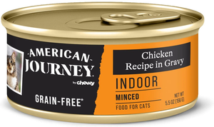 American Journey Grain-Free Minced Chicken Recipe In Gravy For Indoor Cats