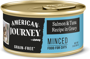 American Journey Grain-Free Minced Salmon & Tuna Recipe In Gravy