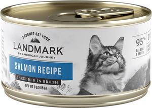 American Journey Landmark Salmon Recipe Shredded In Broth For Cats