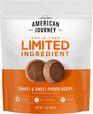American Journey Limited Ingredient Treats Turkey & Sweet Potato Recipe