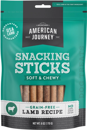 American Journey Snacking Sticks Grain-Free Lamb Recipe