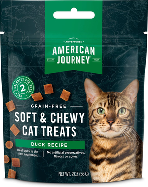 American Journey Soft & Chewy Cat Treats Duck Recipe