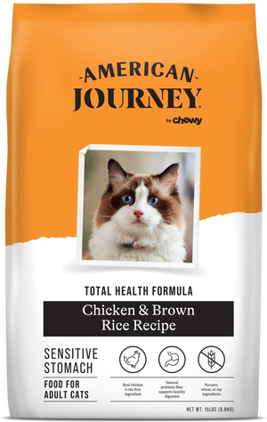 American Journey Total Health Formula Chicken & Brown Rice Recipe (Sensitive Stomach) For Adult Cats