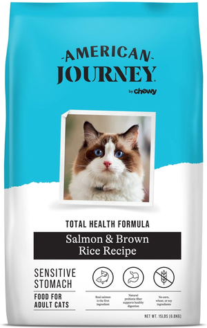 American Journey Total Health Formula Salmon & Brown Rice Recipe (Sensitive Stomach) For Adult Cats