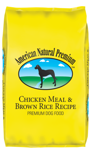 American Natural Premium Dry Dog Food Chicken Meal & Brown Rice Recipe