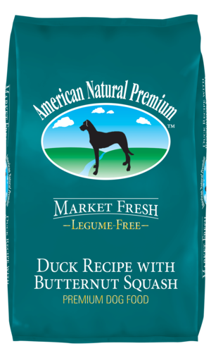 American Natural Premium Market Fresh Duck Recipe With Butternut Squash For Dogs