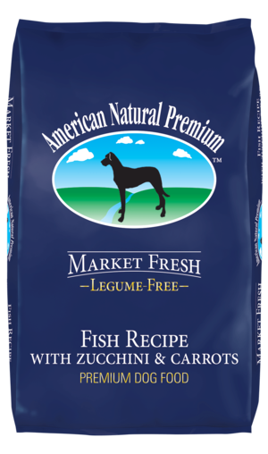 American Natural Premium Market Fresh Fish Recipe With Zucchini & Carrots For Dogs