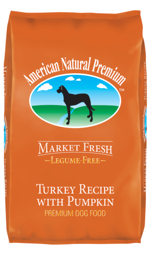 American Natural Premium Market Fresh Turkey Recipe With Pumpkin For Dogs