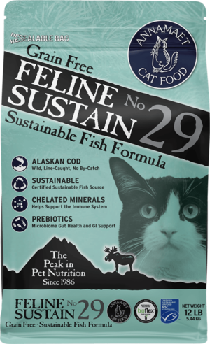Annamaet Dry Cat Food Grain Free Feline Sustain No. 29 Sustainable Fish Formula
