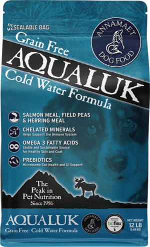 Annamaet Dry Dog Food Grain Free Aqualuk Cold Water Formula